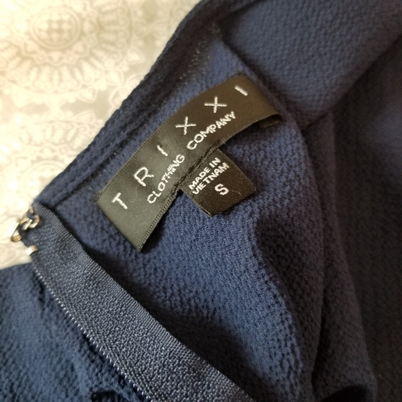 Trixxi navy blue sailor style romper - Picture 5 of 5